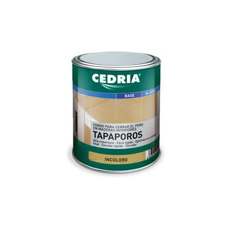 Tapaporos al Agua Cedria