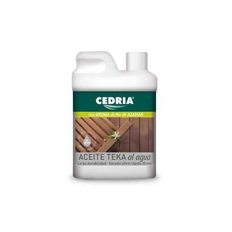 Aceite De Teka Al Agua Cedria