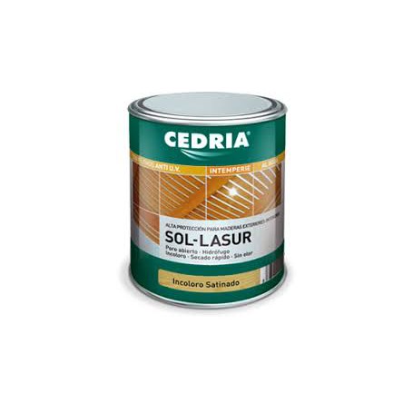 Sol-lasur incoloro Cedria