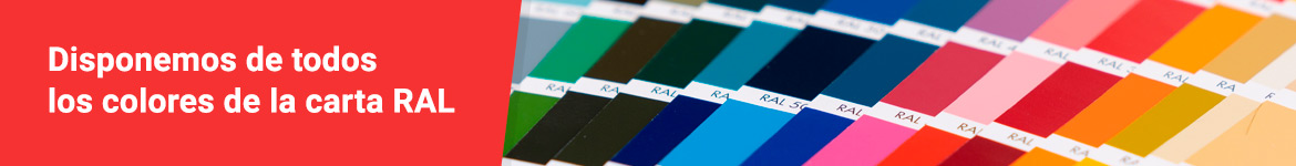 Todos los colores de la carta RAL